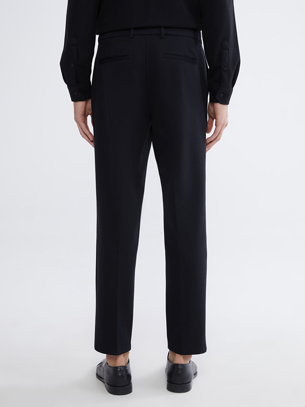 Lacivert Standart Kalıp Erkek Pantolon-3