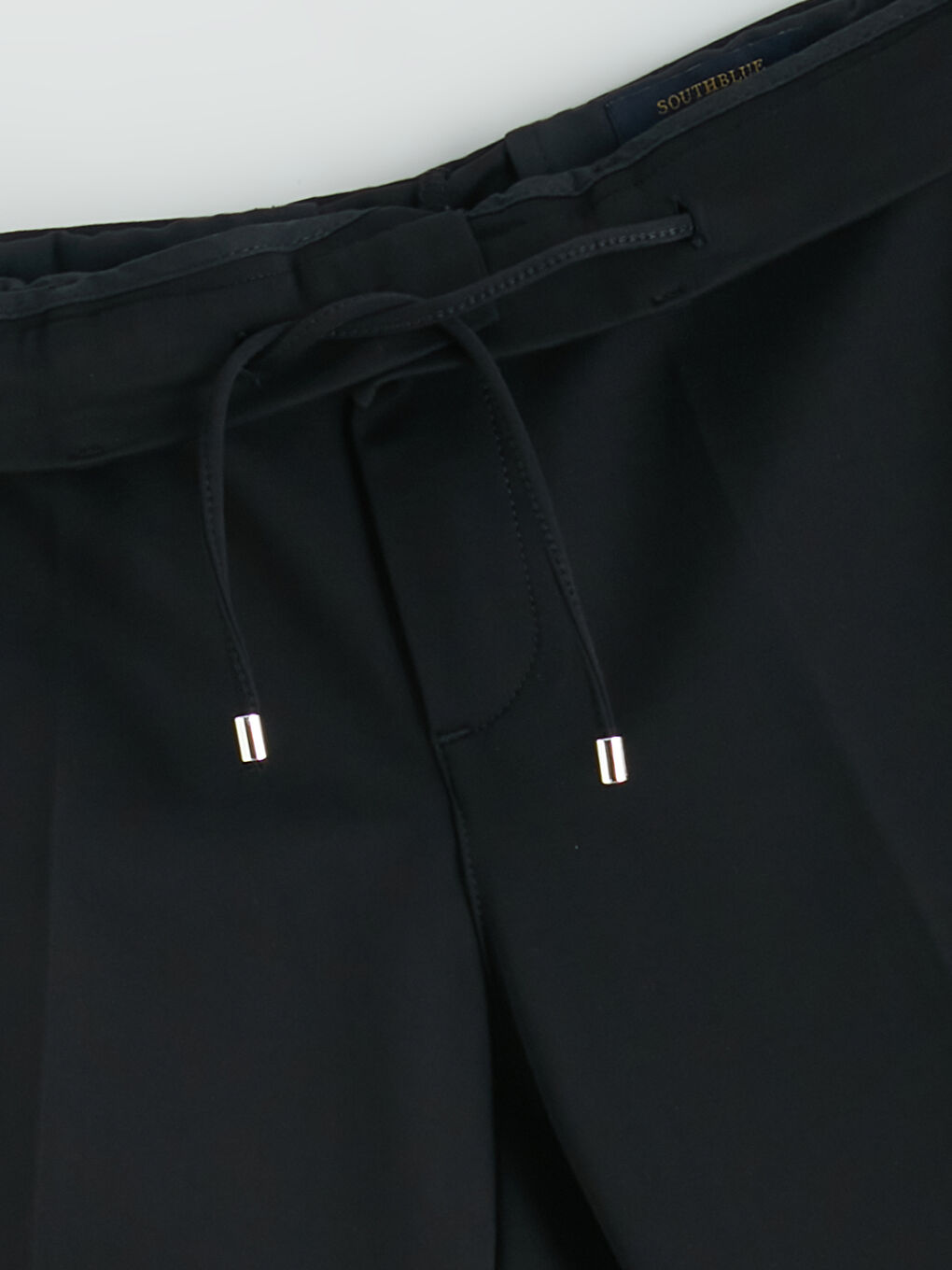 Siyah Standart Kalıp Erkek Pantolon-3