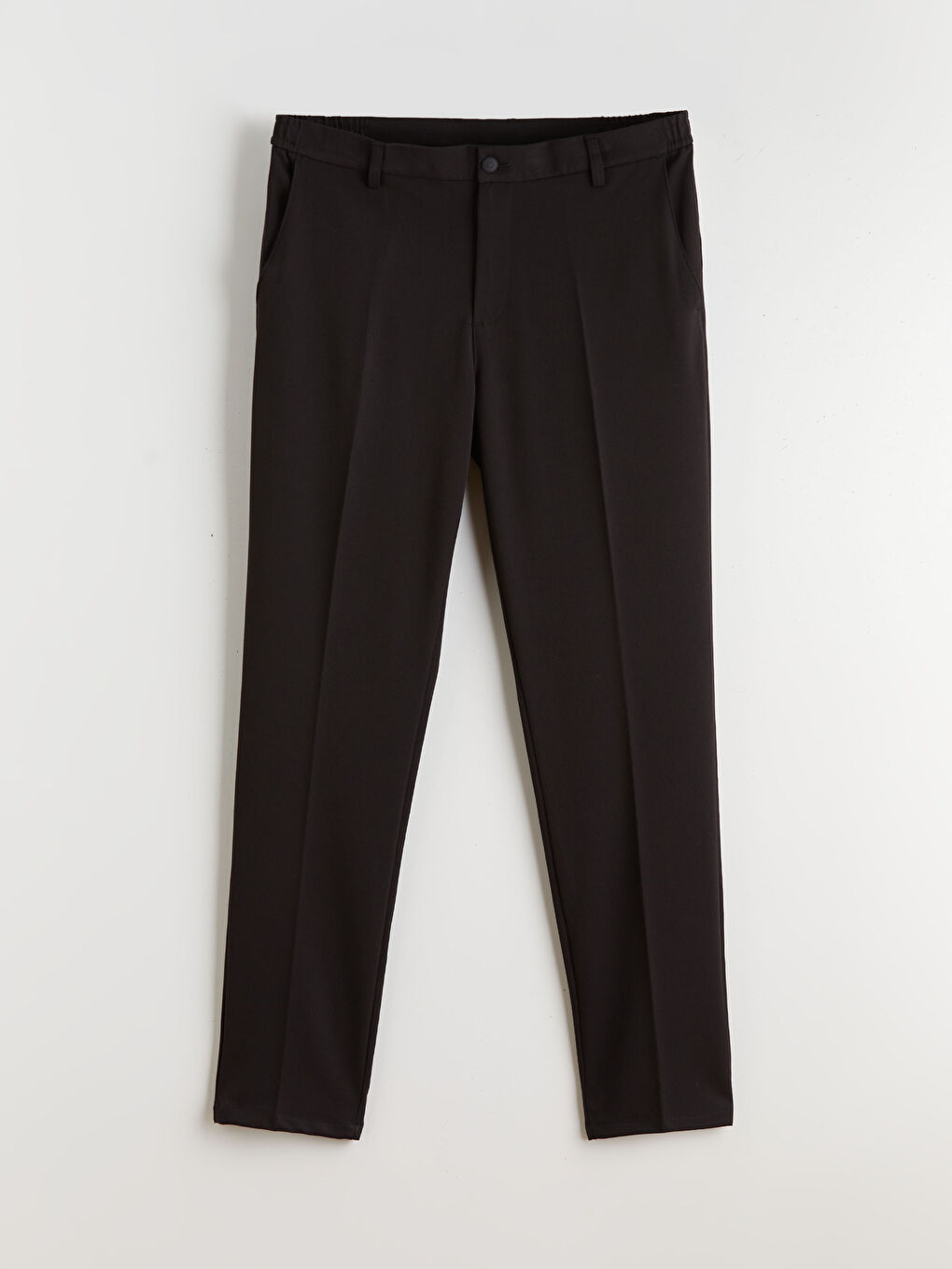 Regular Fit Viscose Men's Trousers-4