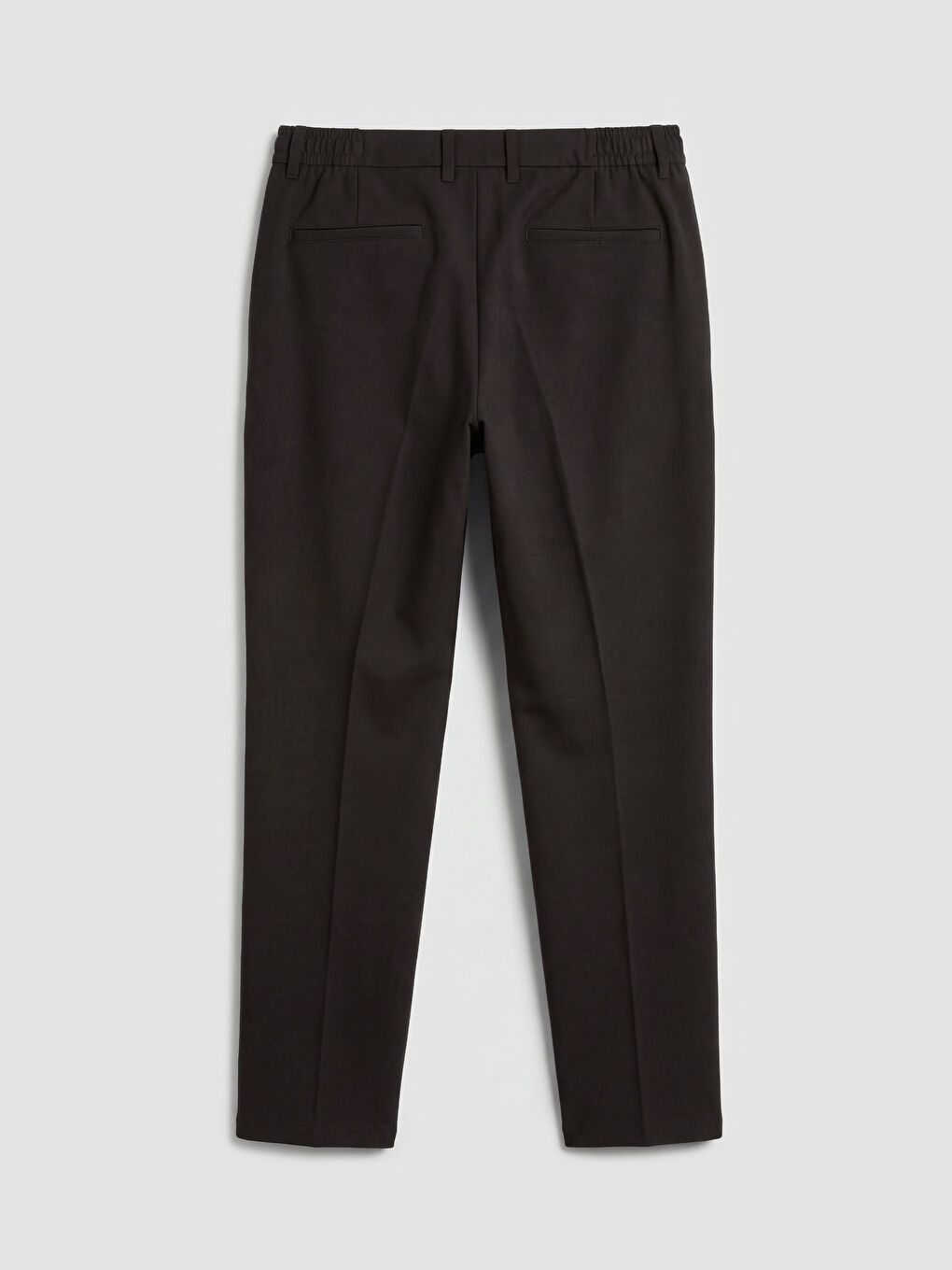 Kahverengi Standart Kalıp Erkek Pantolon-1