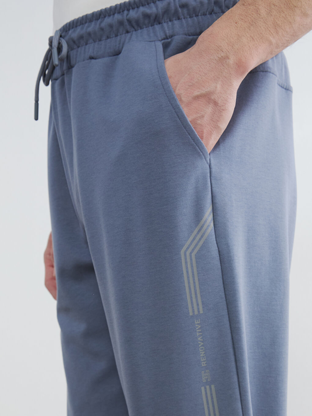 Mavi Standart Kalıp Erkek Jogger Eşofman Altı	-2