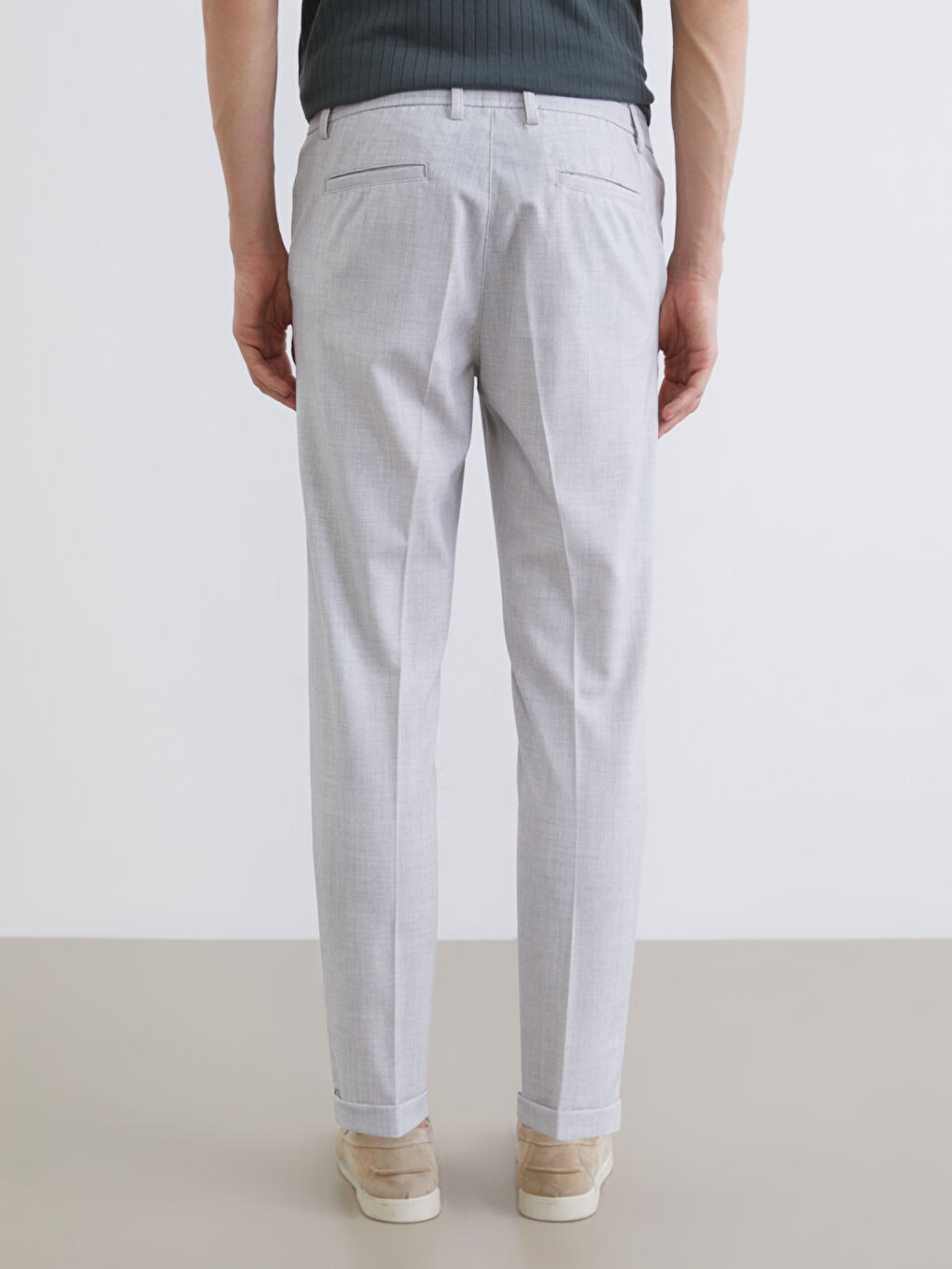 Men's Slim Fit Trousers-3