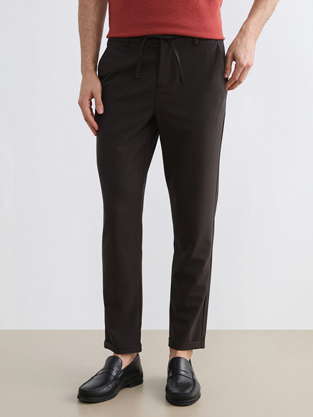 Men's Slim Fit Trousers-1