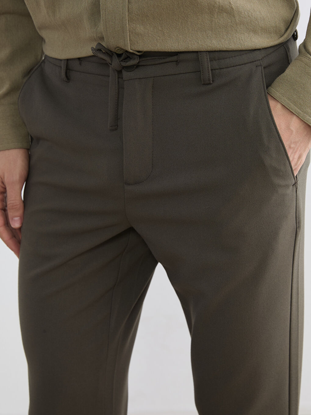 Men's Slim Fit Trousers-2