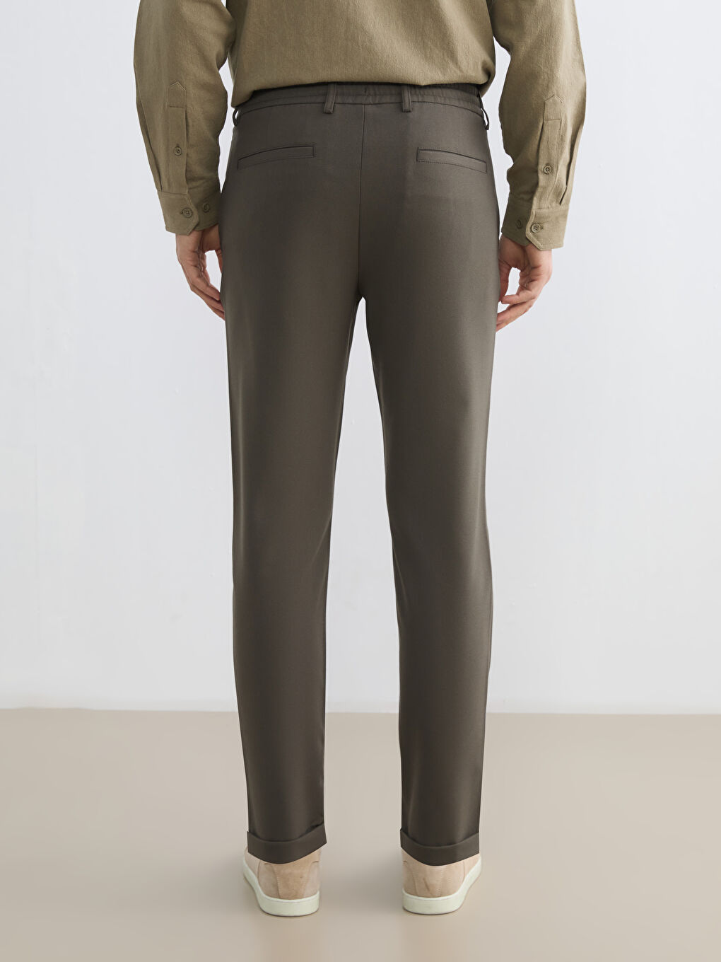 Men's Slim Fit Trousers-3