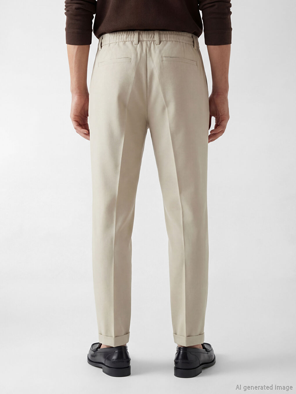 Slim Fit Erkek Pantolon-3