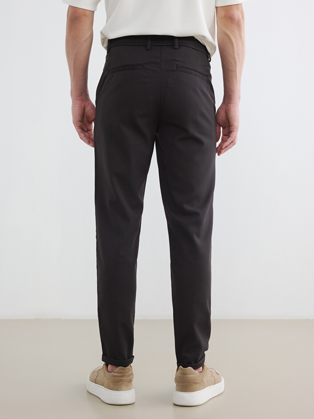 Men's Slim Fit Trousers-3