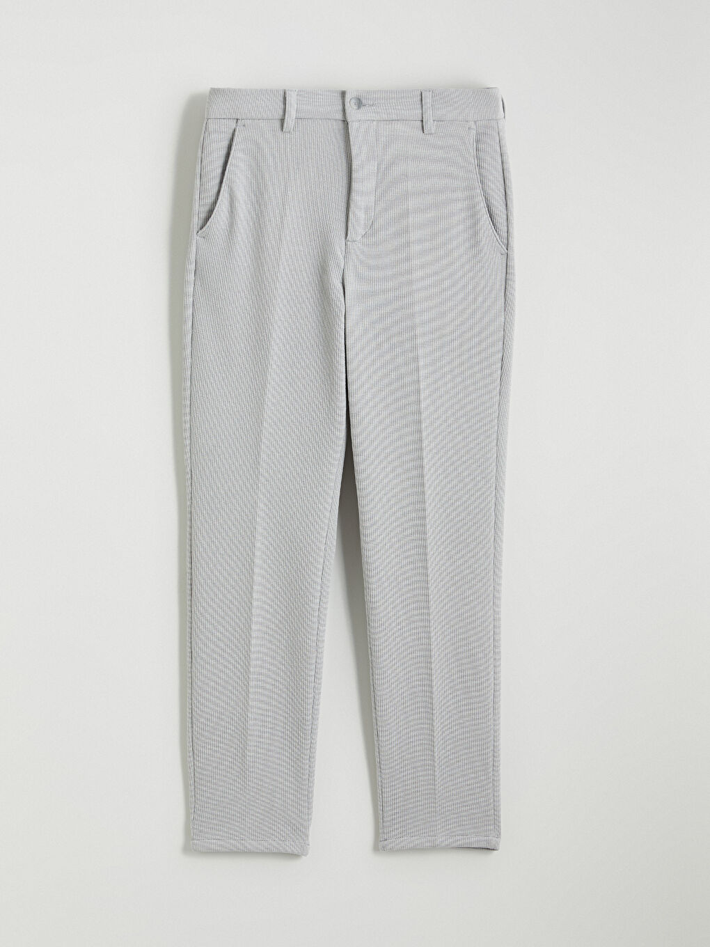 Gri Slim Fit Erkek Pantolon-4