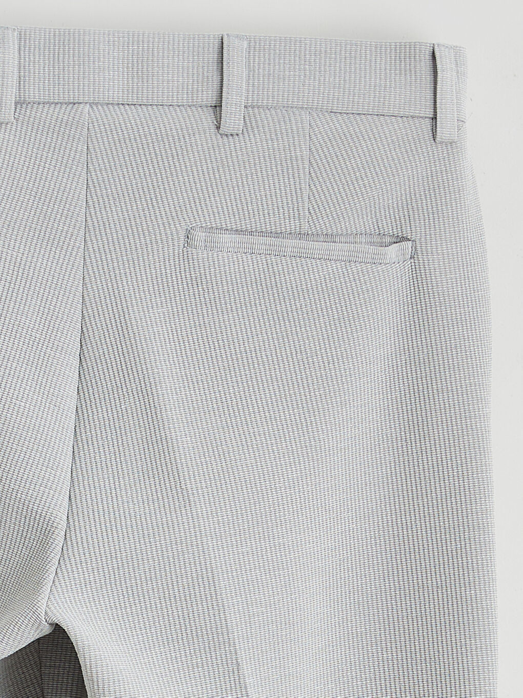 Gri Slim Fit Erkek Pantolon-5