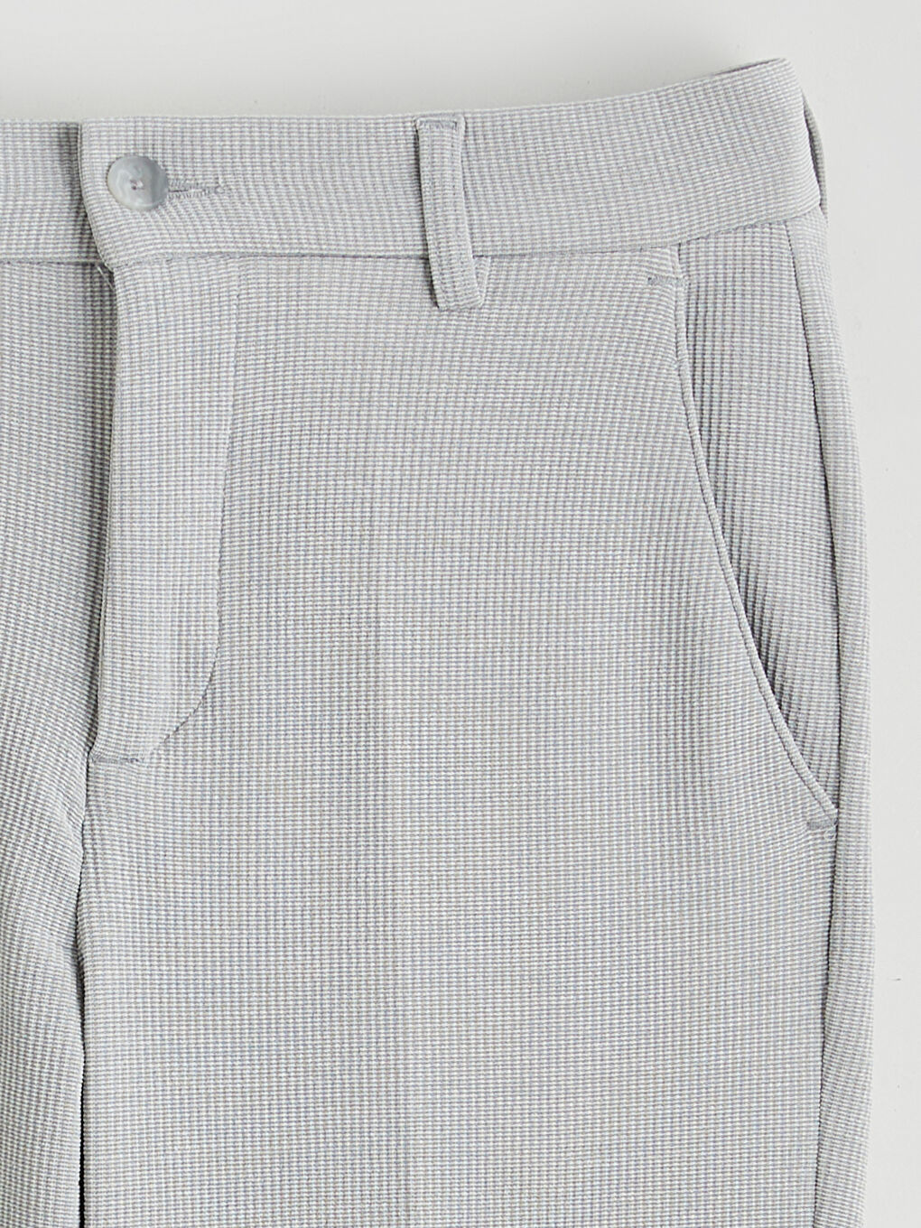 Gri Slim Fit Erkek Pantolon-6