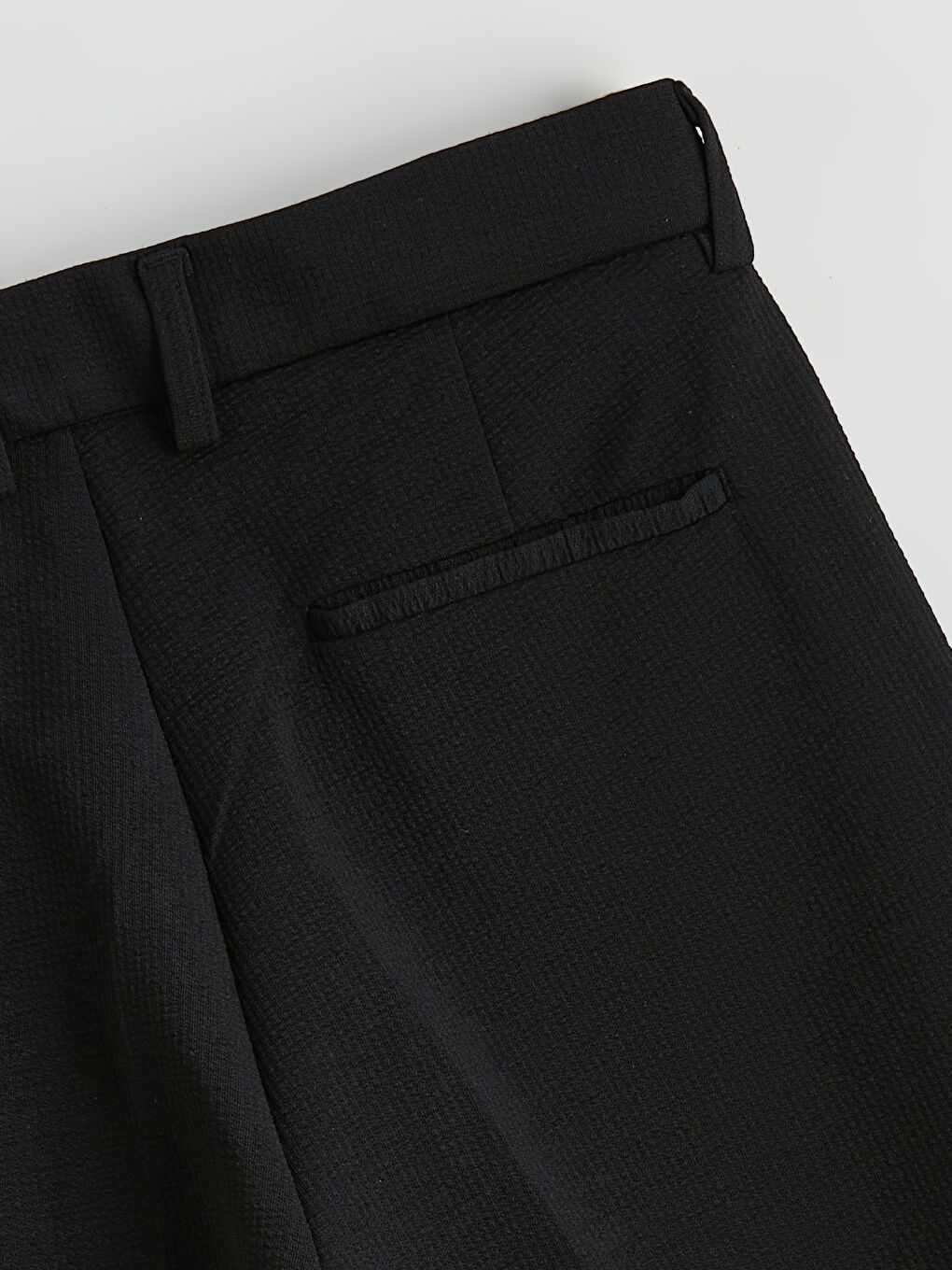 Siyah Slim Fit Erkek Pantolon-5