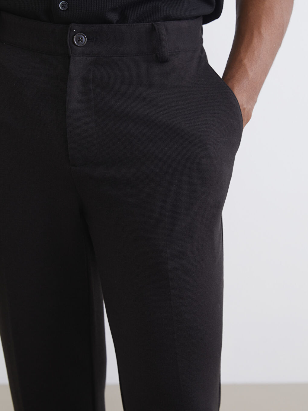 Kahverengi Slim Fit Erkek Pantolon-2