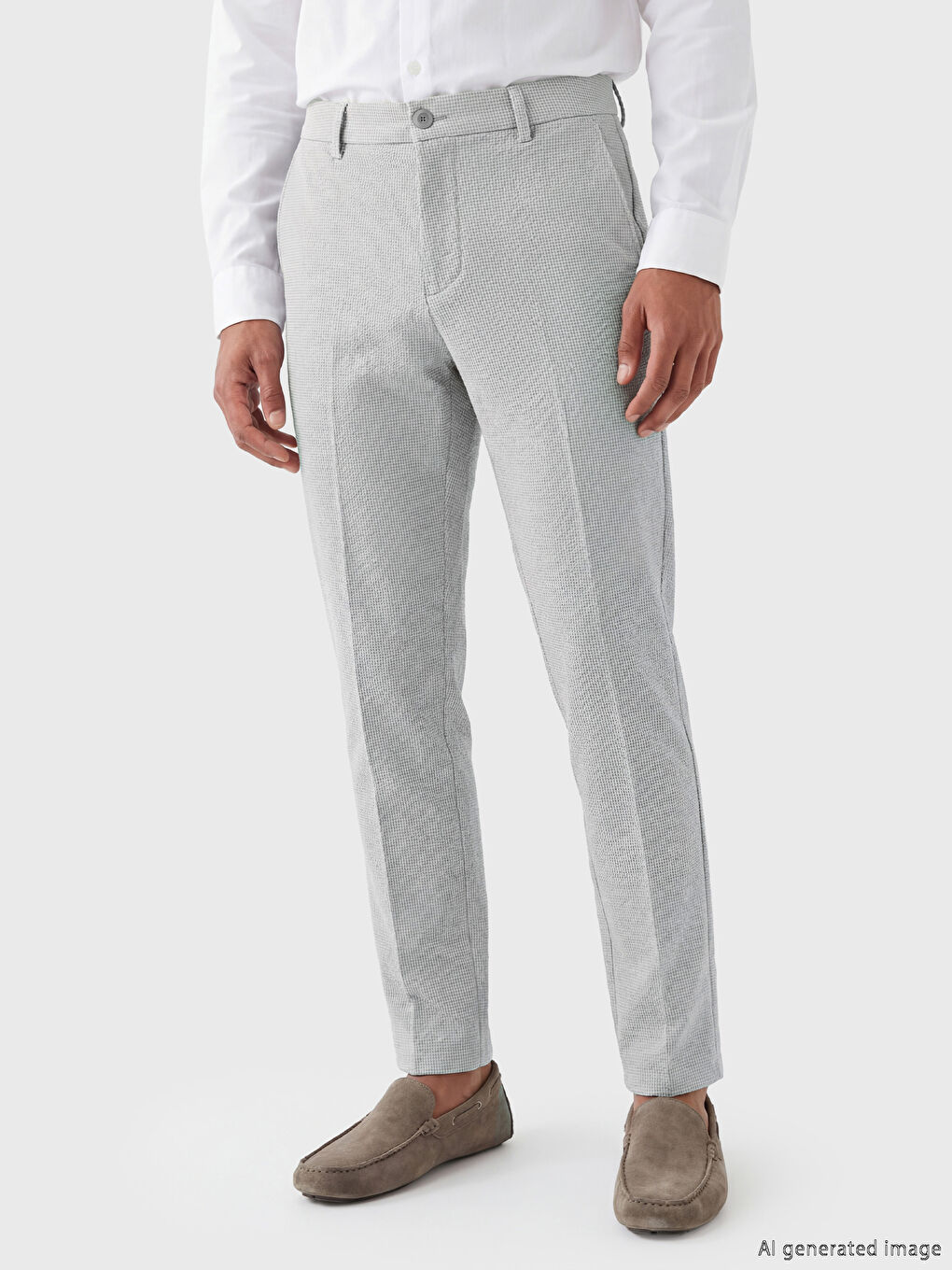 Slim Fit Men's Trousers-1