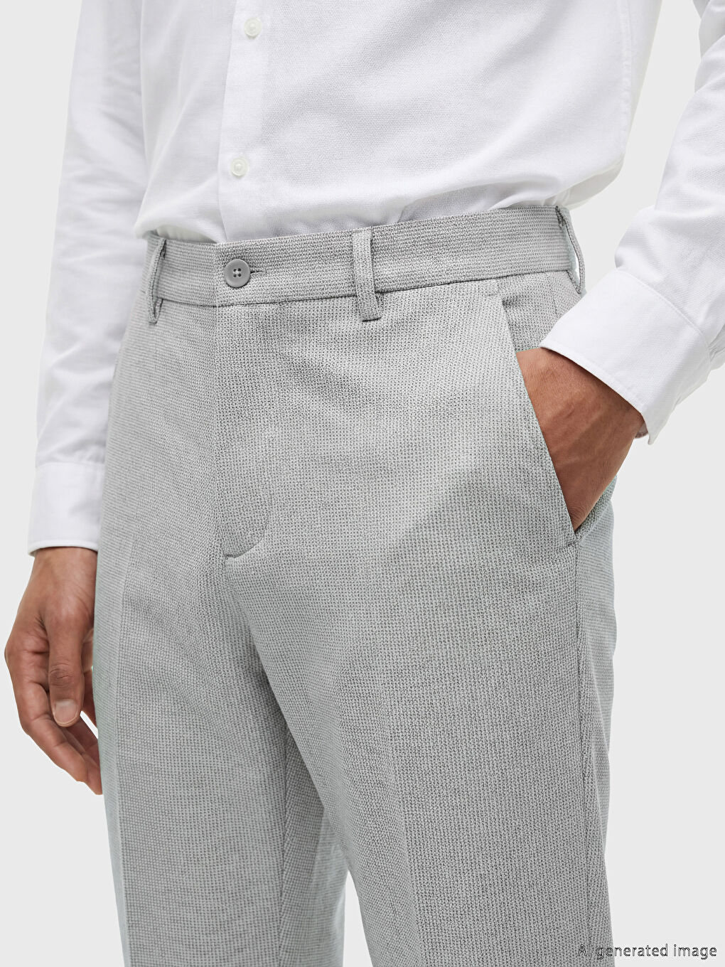 Slim Fit Men's Trousers-2