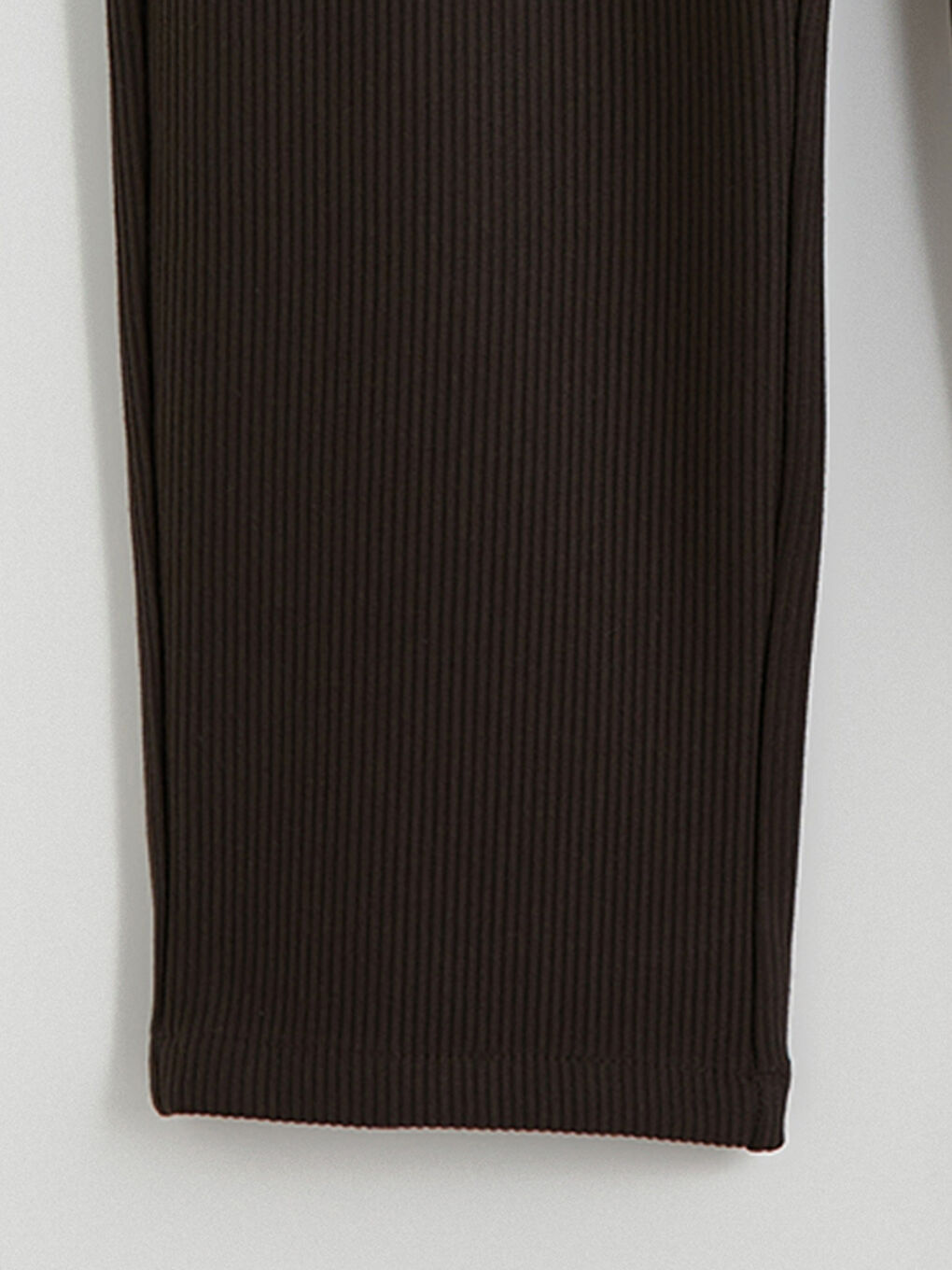 Kahverengi Standart Kalıp Fitilli Erkek Pantolon-5