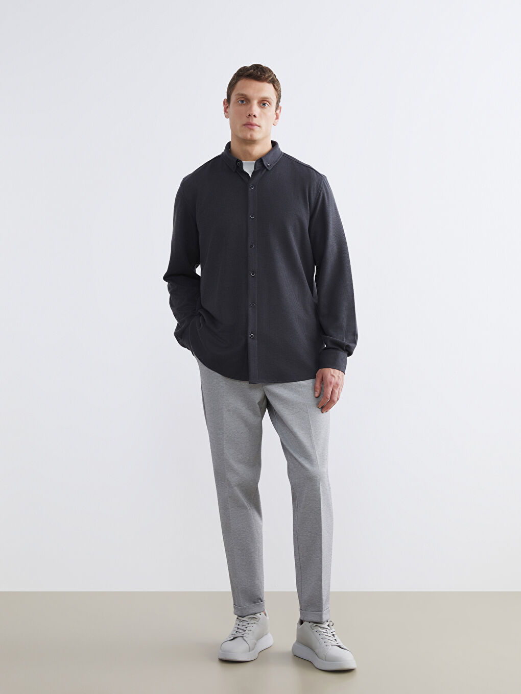 Men's Regular Fit Trousers