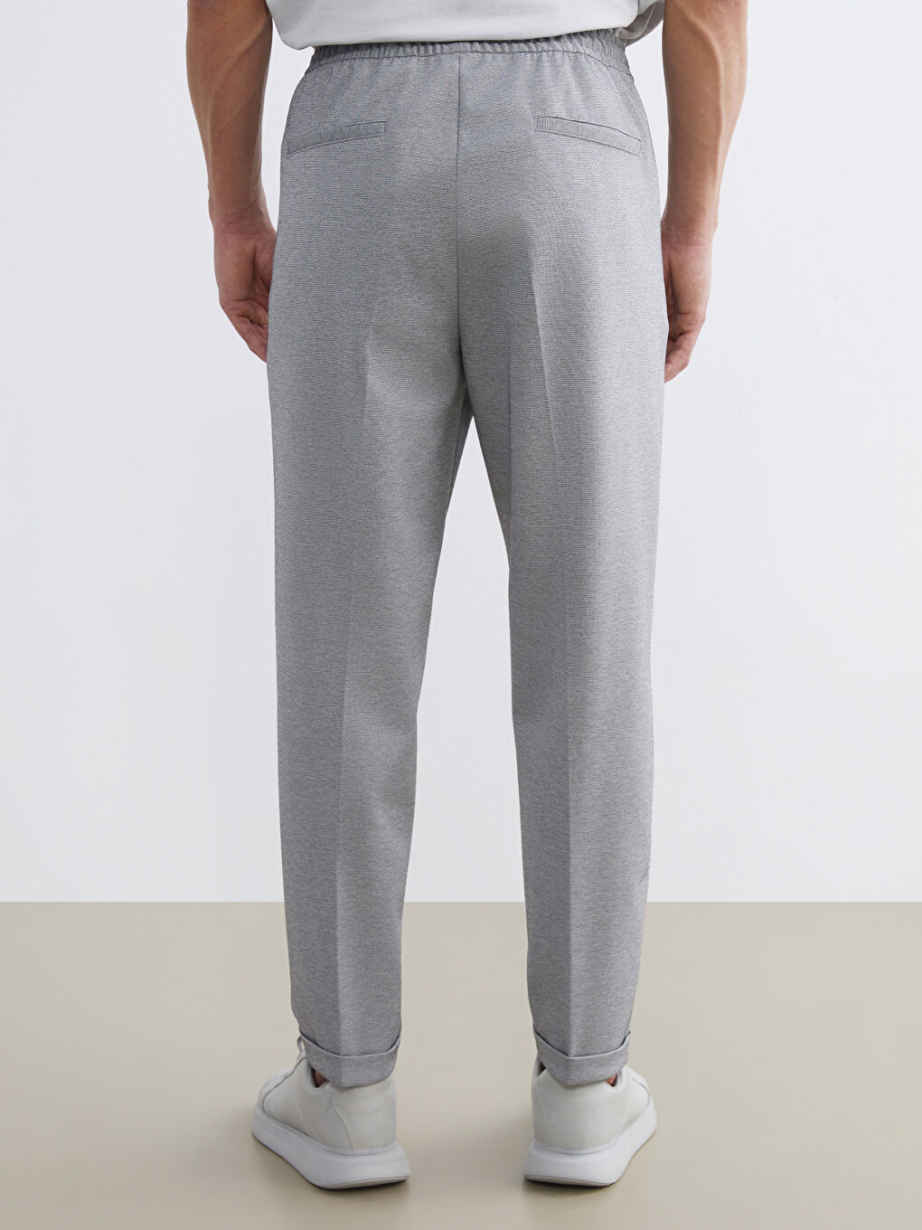Men's Regular Fit Trousers-3