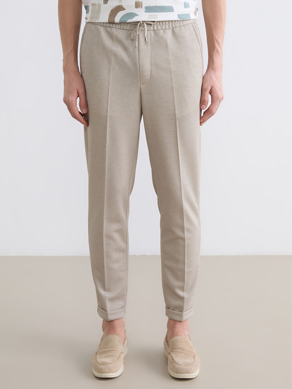 Men's Regular Fit Trousers-1