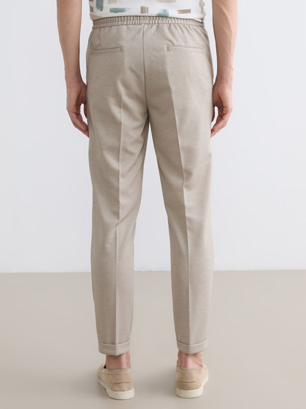 Men's Regular Fit Trousers-3