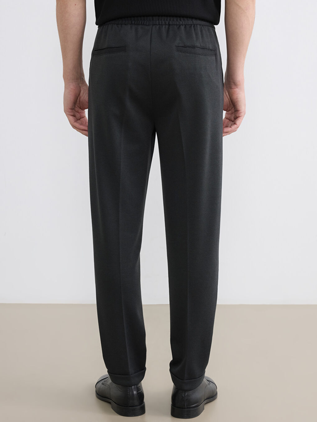 Men's Regular Fit Trousers-3