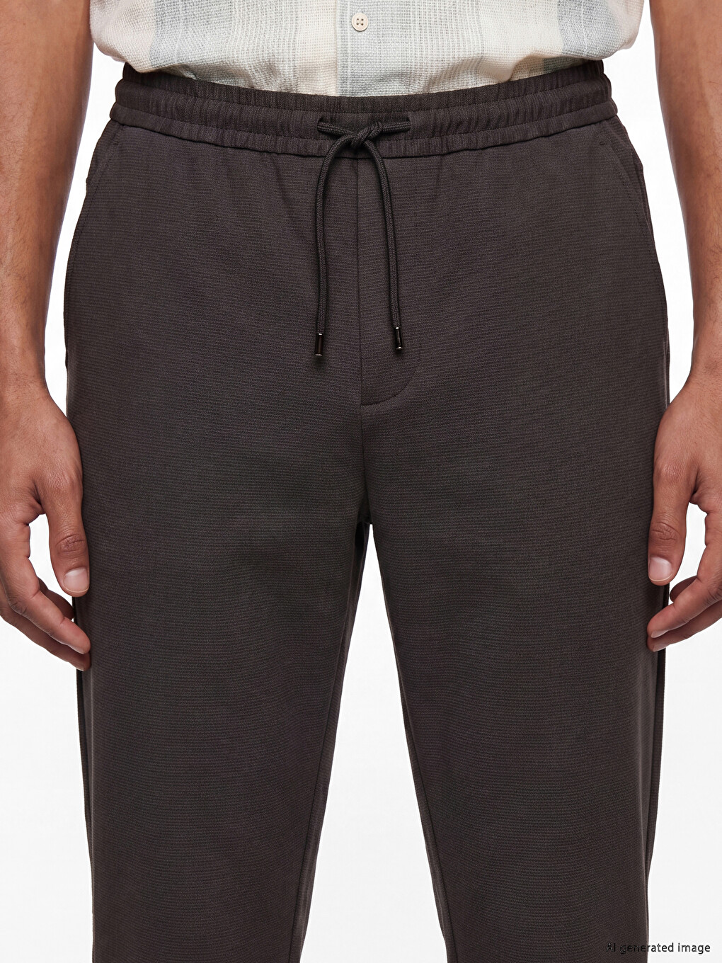 Man Brown Trousers-2