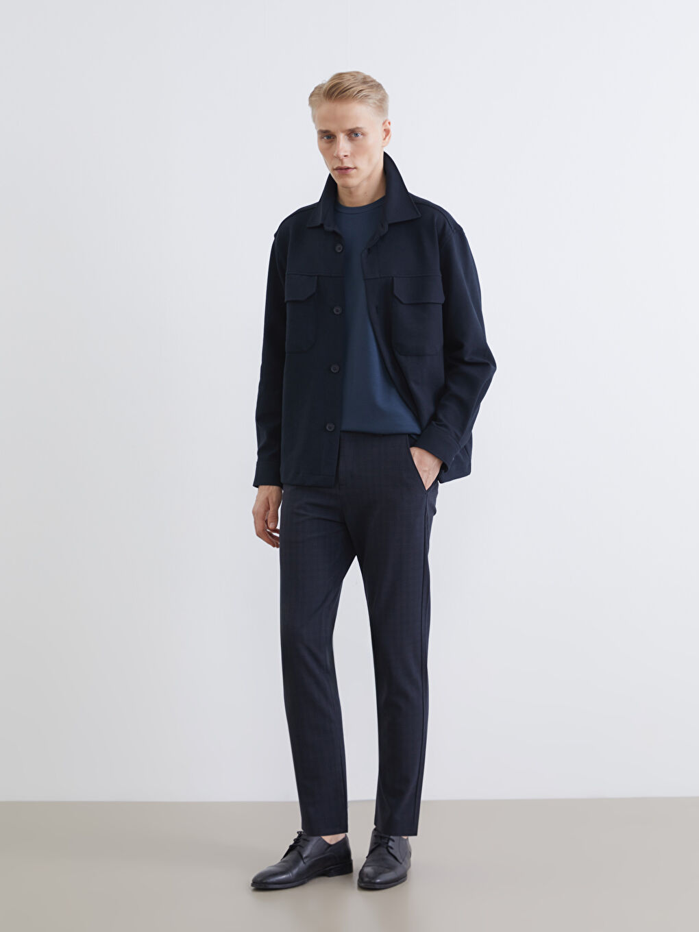 بنطلون كحلي رجل