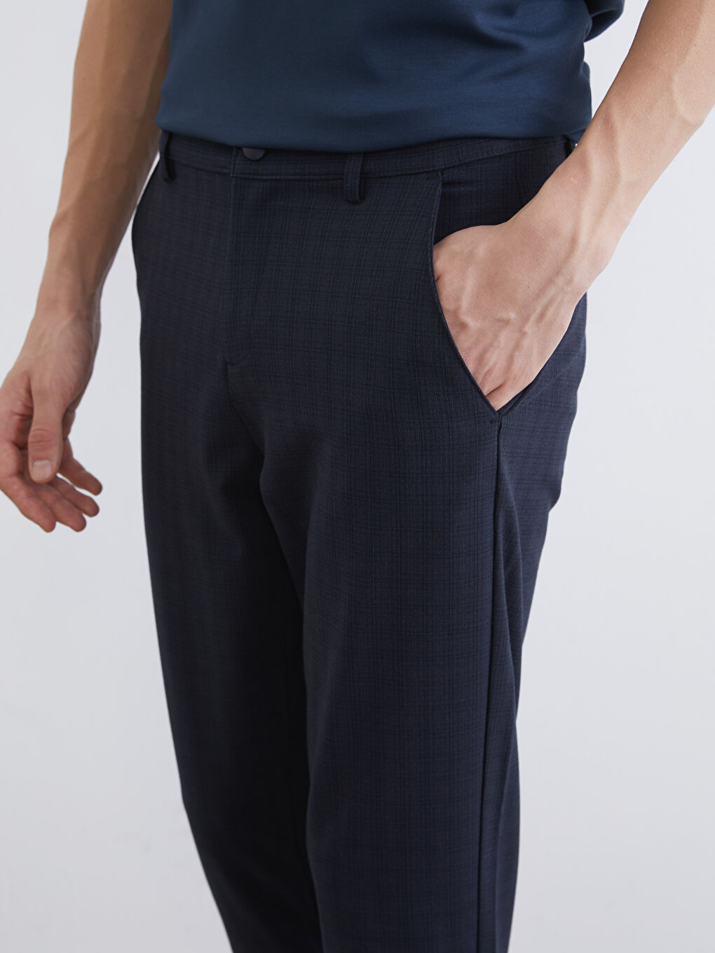 بنطلون كحلي رجل-2