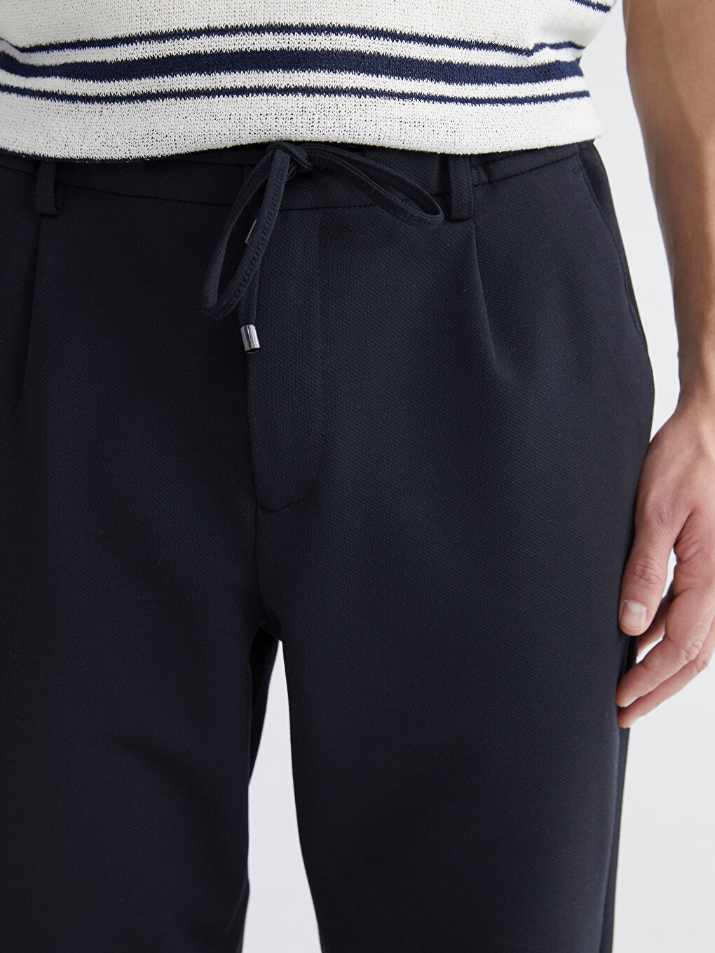 Lacivert Standart Kalıp Erkek Pantolon-2