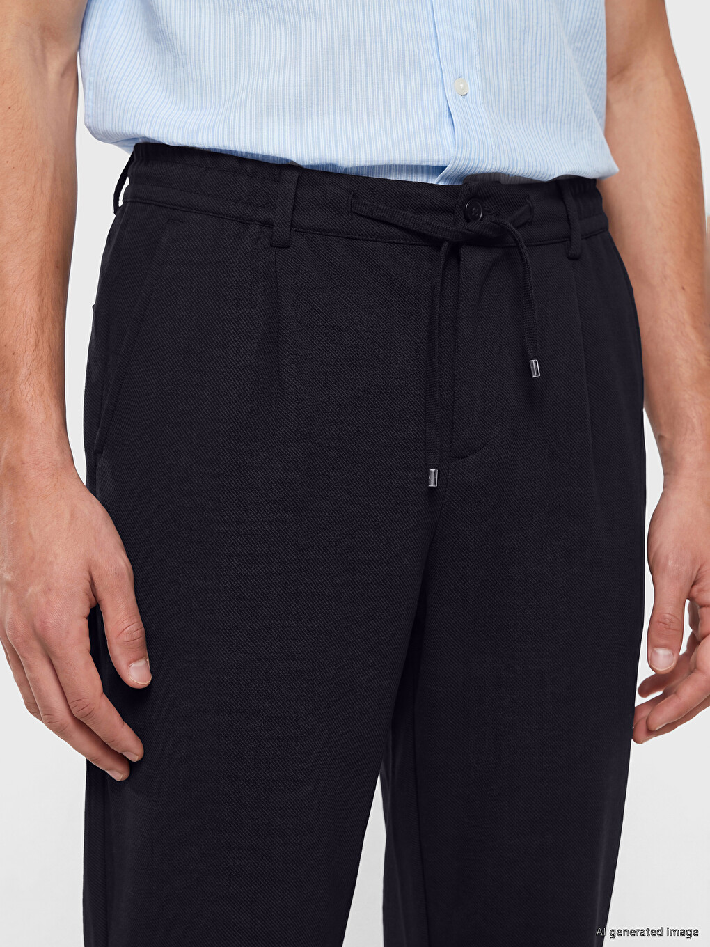 Standard Fit Men's Trousers-2