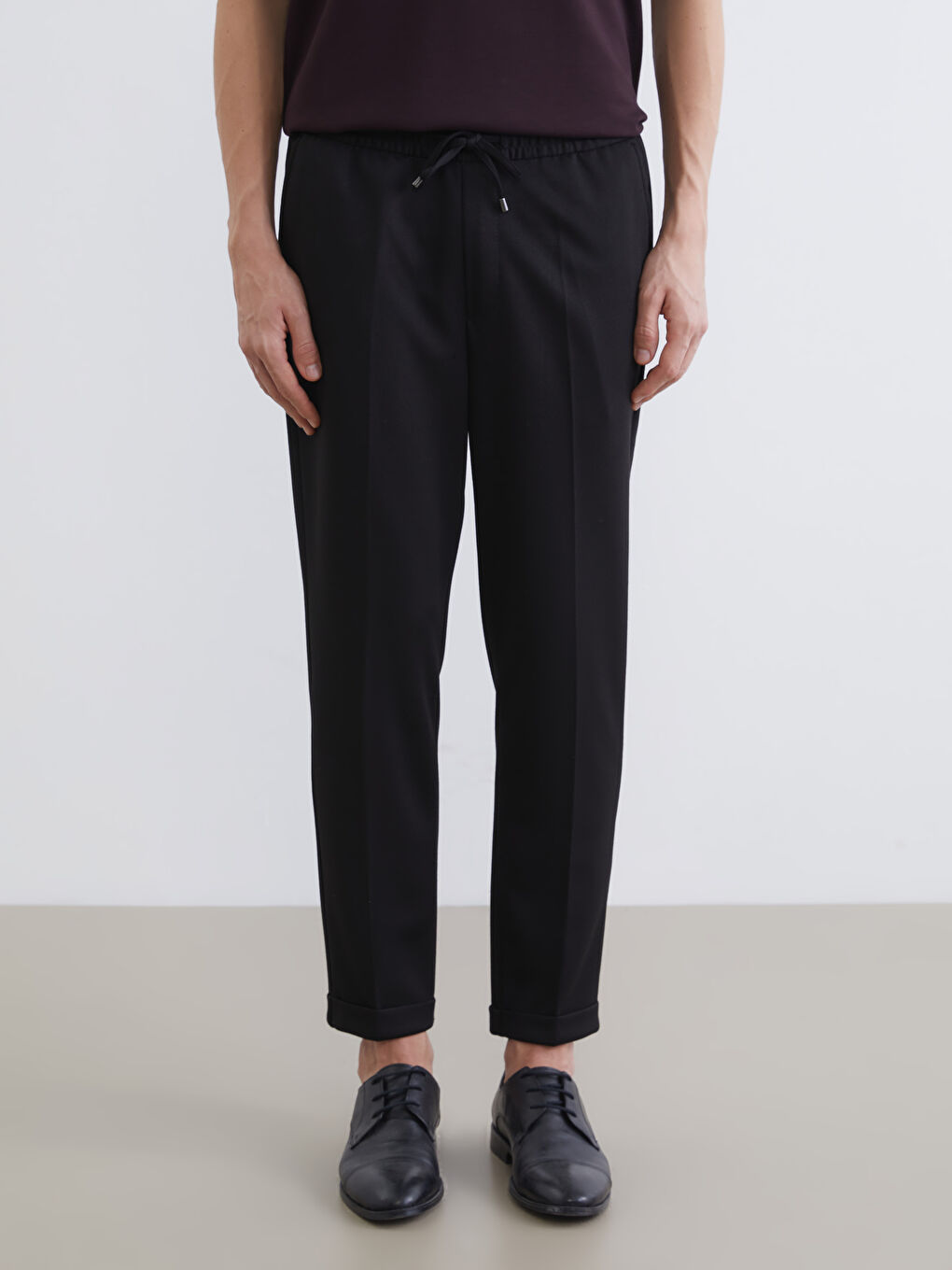 Men's Regular Fit Trousers-1