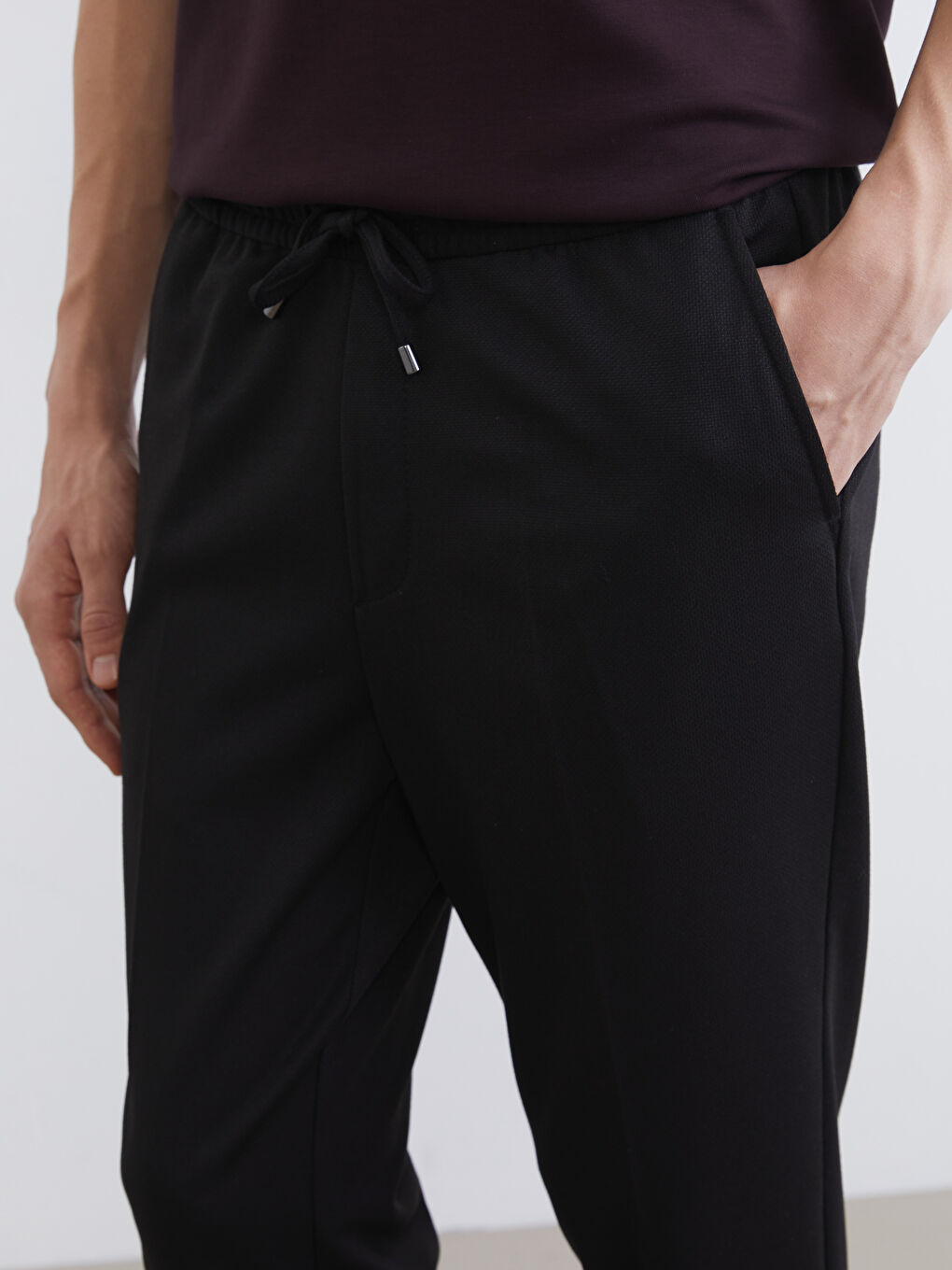 Men's Regular Fit Trousers-2