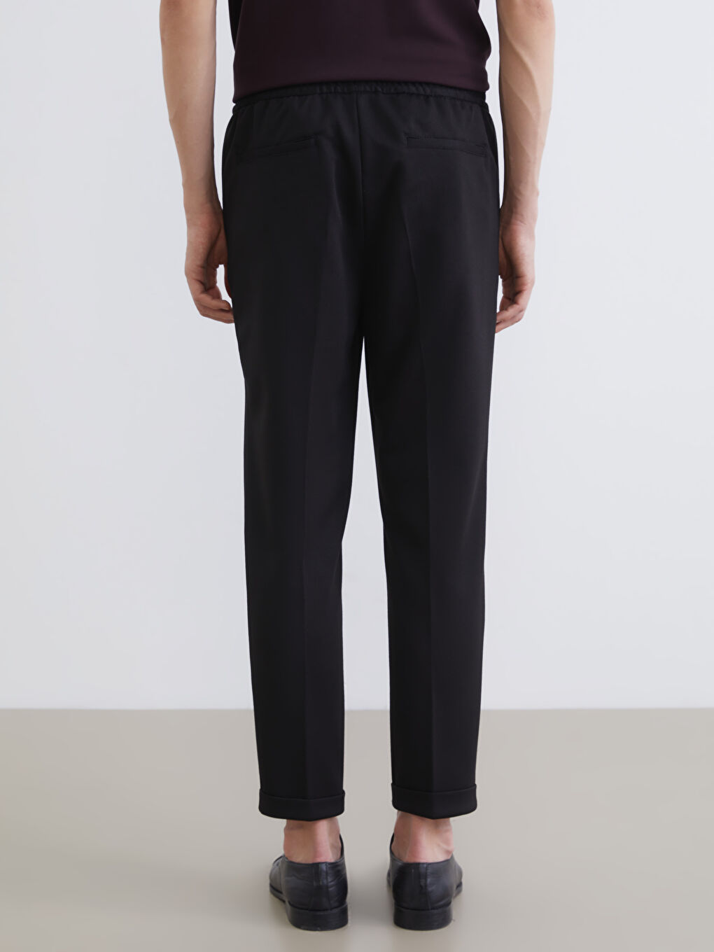 Men's Regular Fit Trousers-3