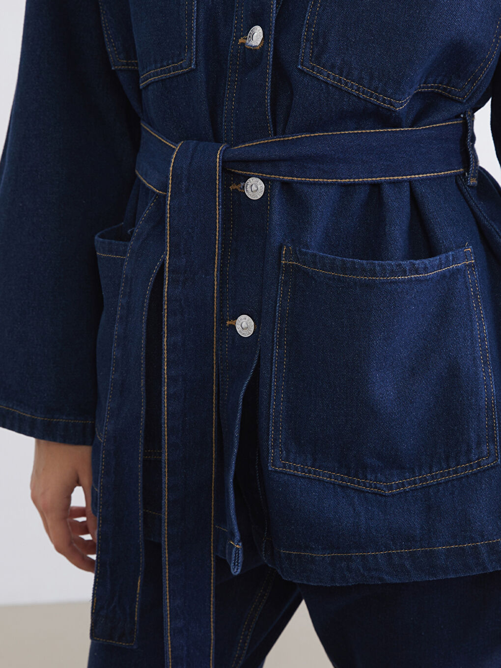 جاكيت جينز نيلي امرأة-2