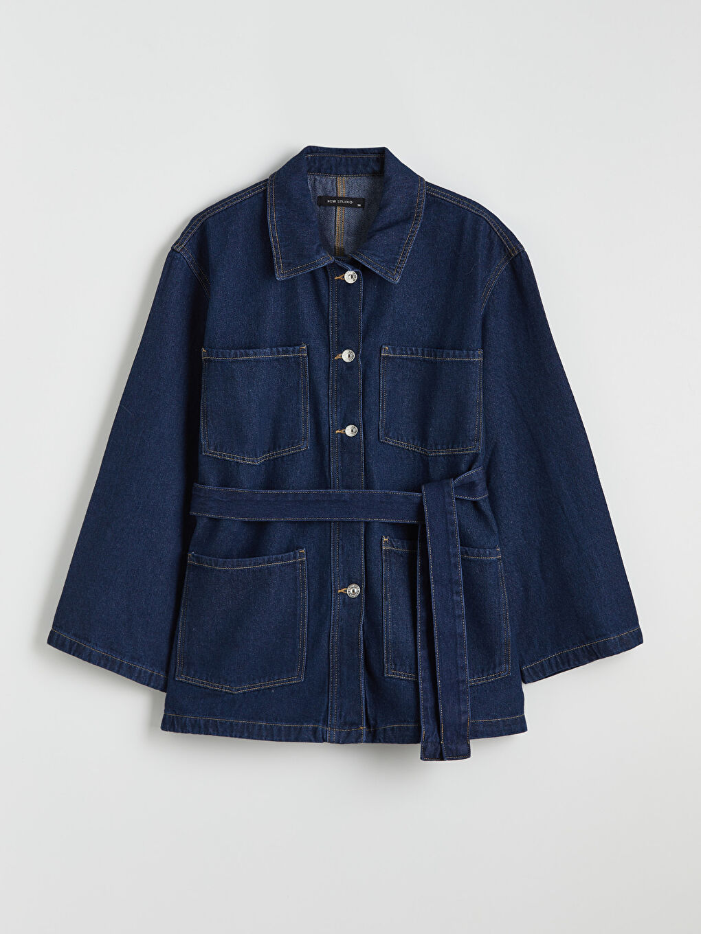 جاكيت جينز نيلي امرأة-4