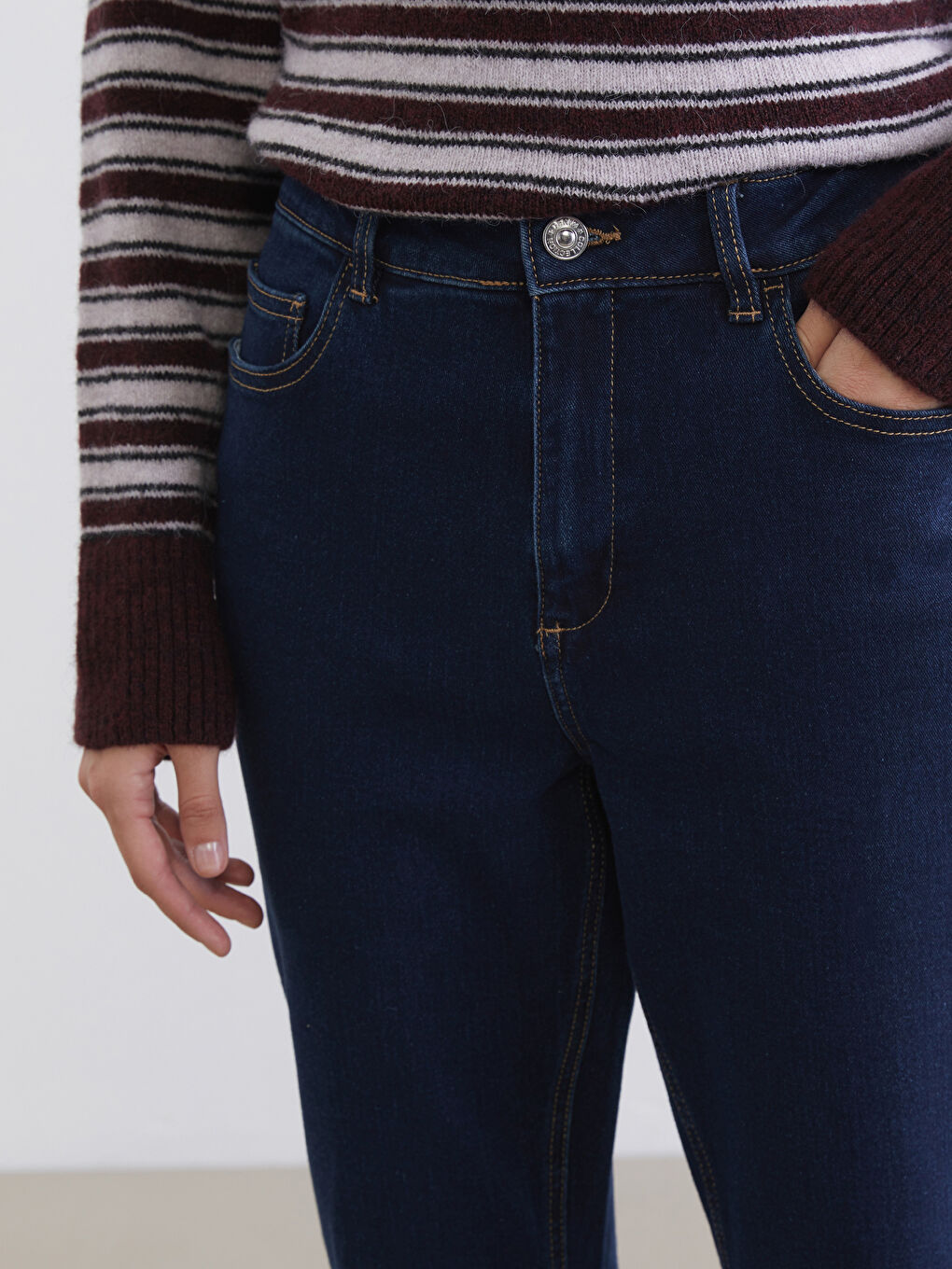 Ženske farmerke sa širokim nogavicama-2