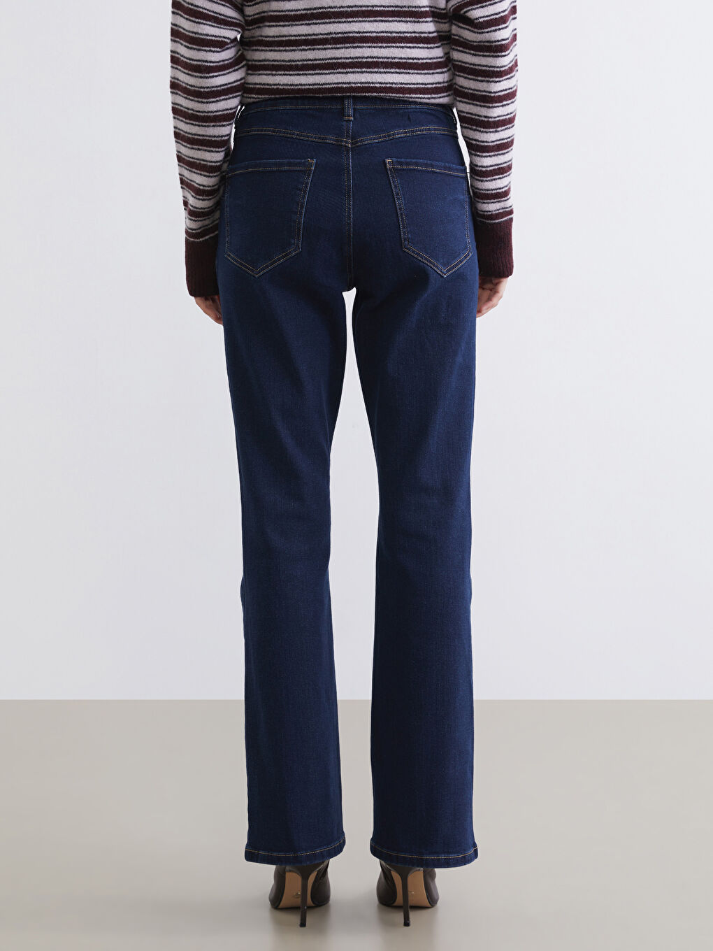 Ženske farmerke sa širokim nogavicama-3