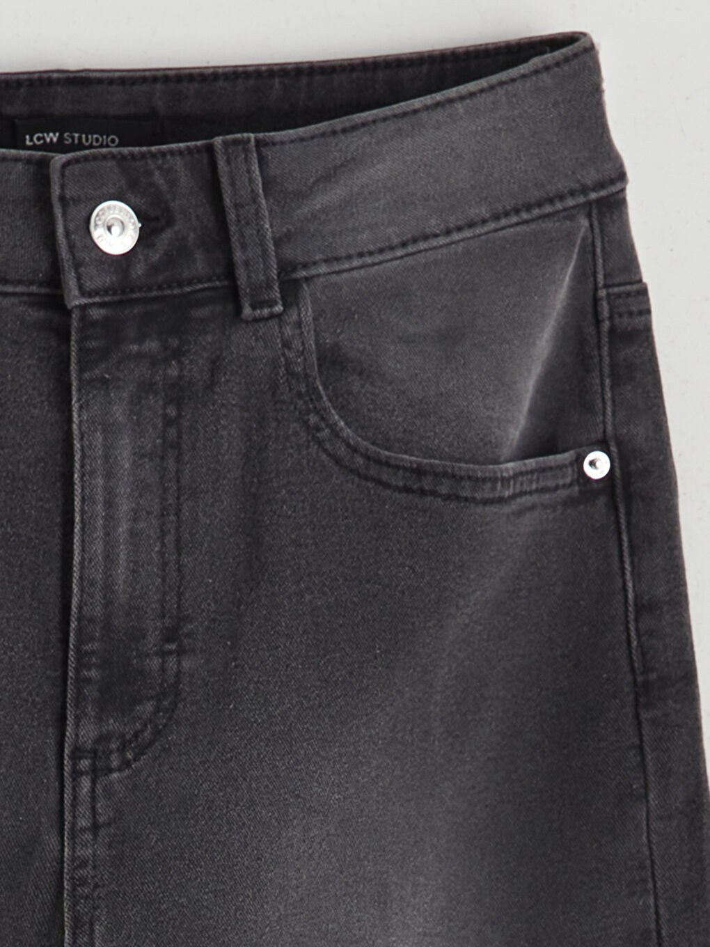 Wideleg Women's Jean Pants-5