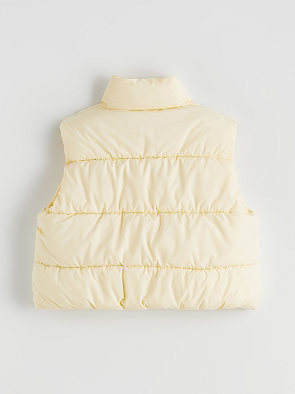 Sarı Su İtici Dik Yaka Kız Çocuk Şişme Yelek-2