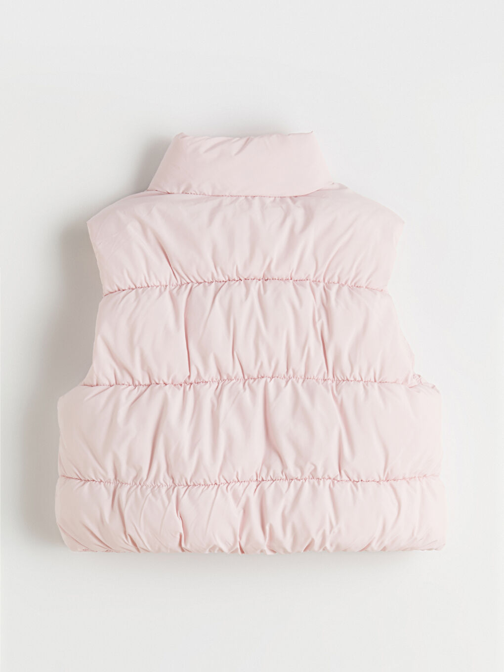 Девочки Розовый Дутый жилет-2