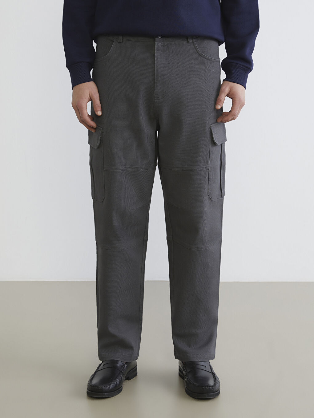 Pantaloni cargo ANTRACIT Bărbat-1