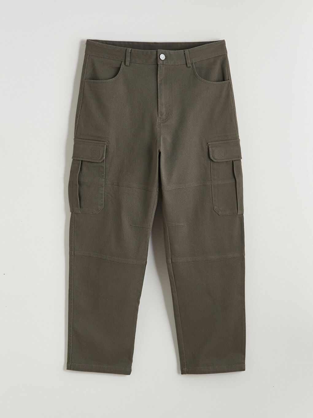 Pantaloni cargo KAKI Bărbat-4