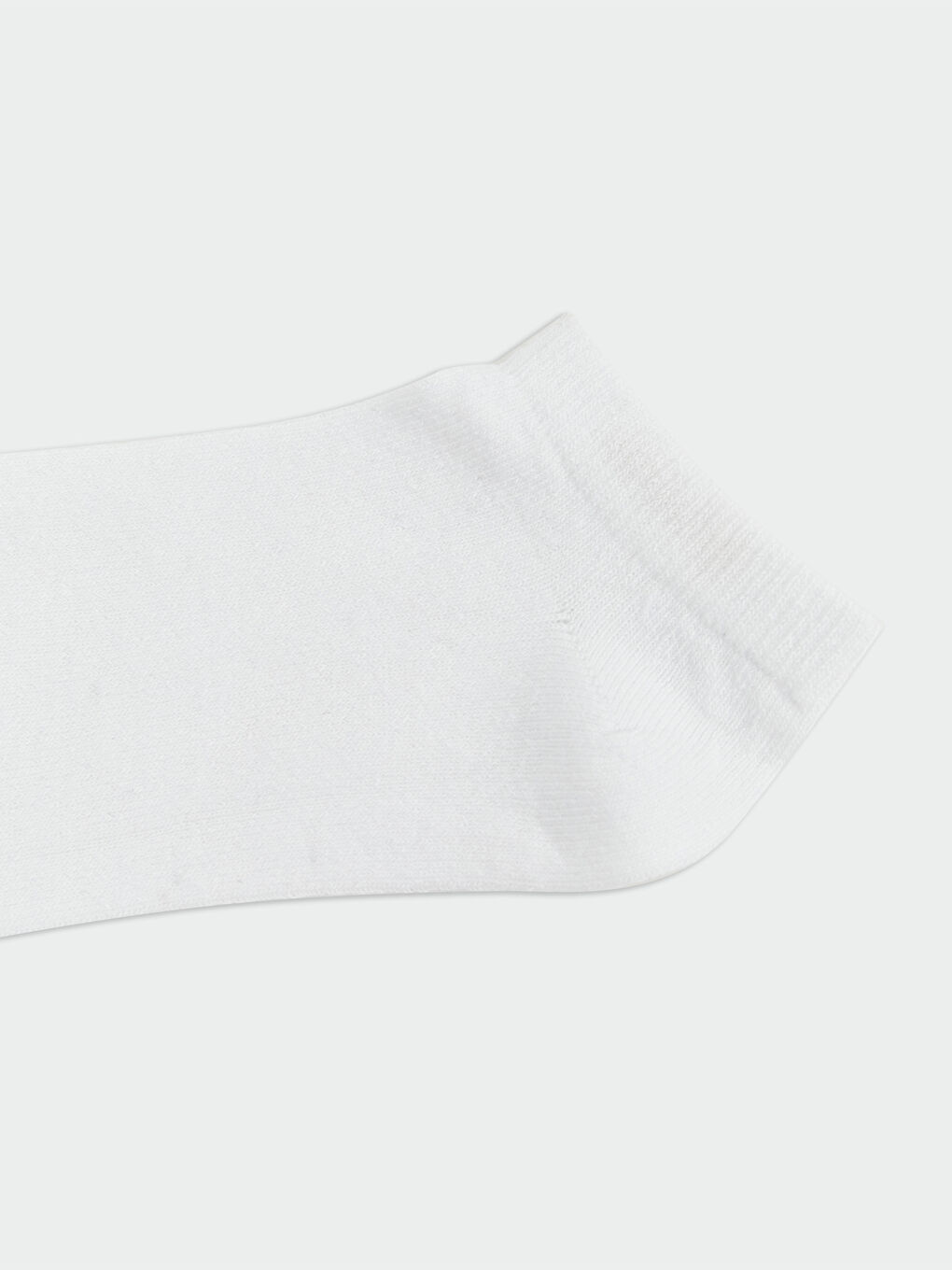 Beyaz Kız Çocuk Patik Çorap 5'li-1