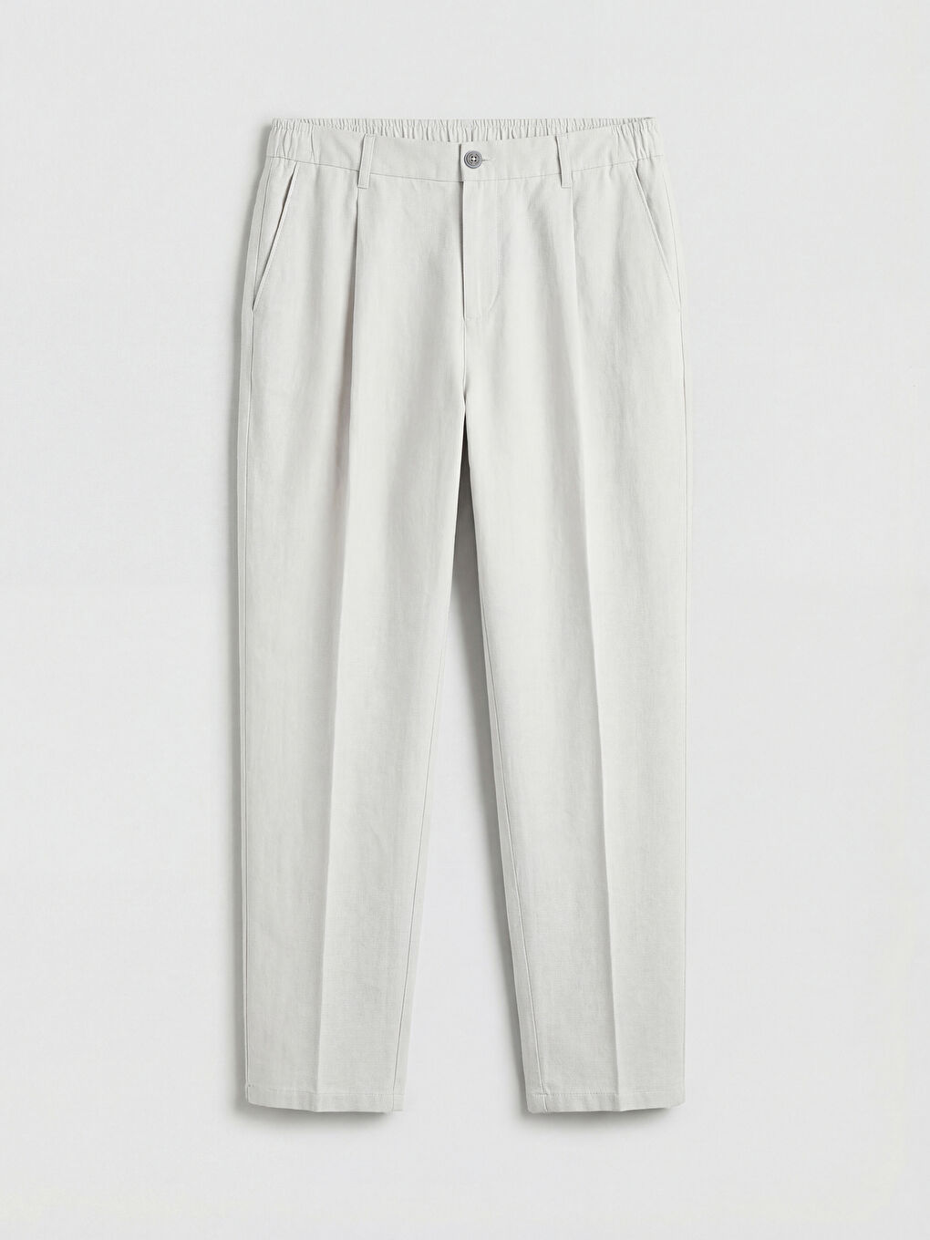 Gri Standart Kalıp Erkek Chino Pantolon