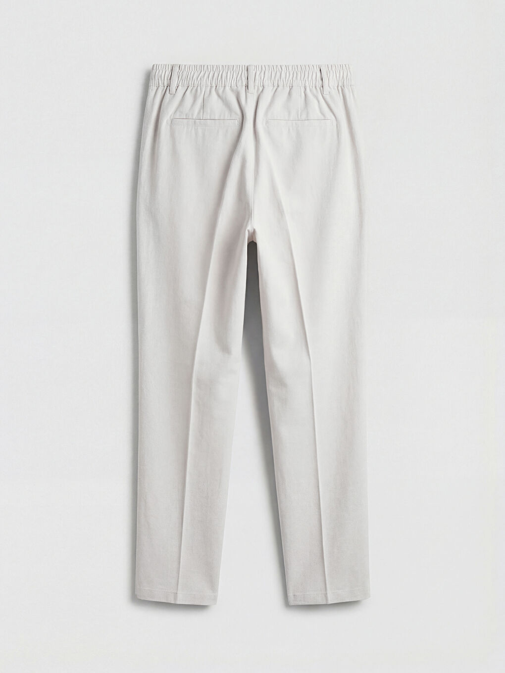 Gri Standart Kalıp Erkek Chino Pantolon-1