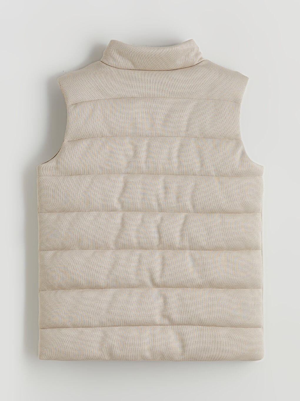 Bej Dik Yaka Erkek Çocuk Yelek-3