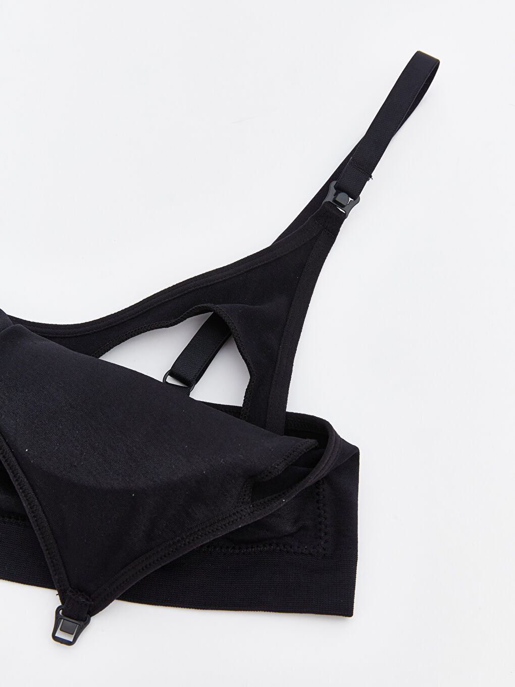 Non-Wired Non-Padded Plain Nursing Bra-3