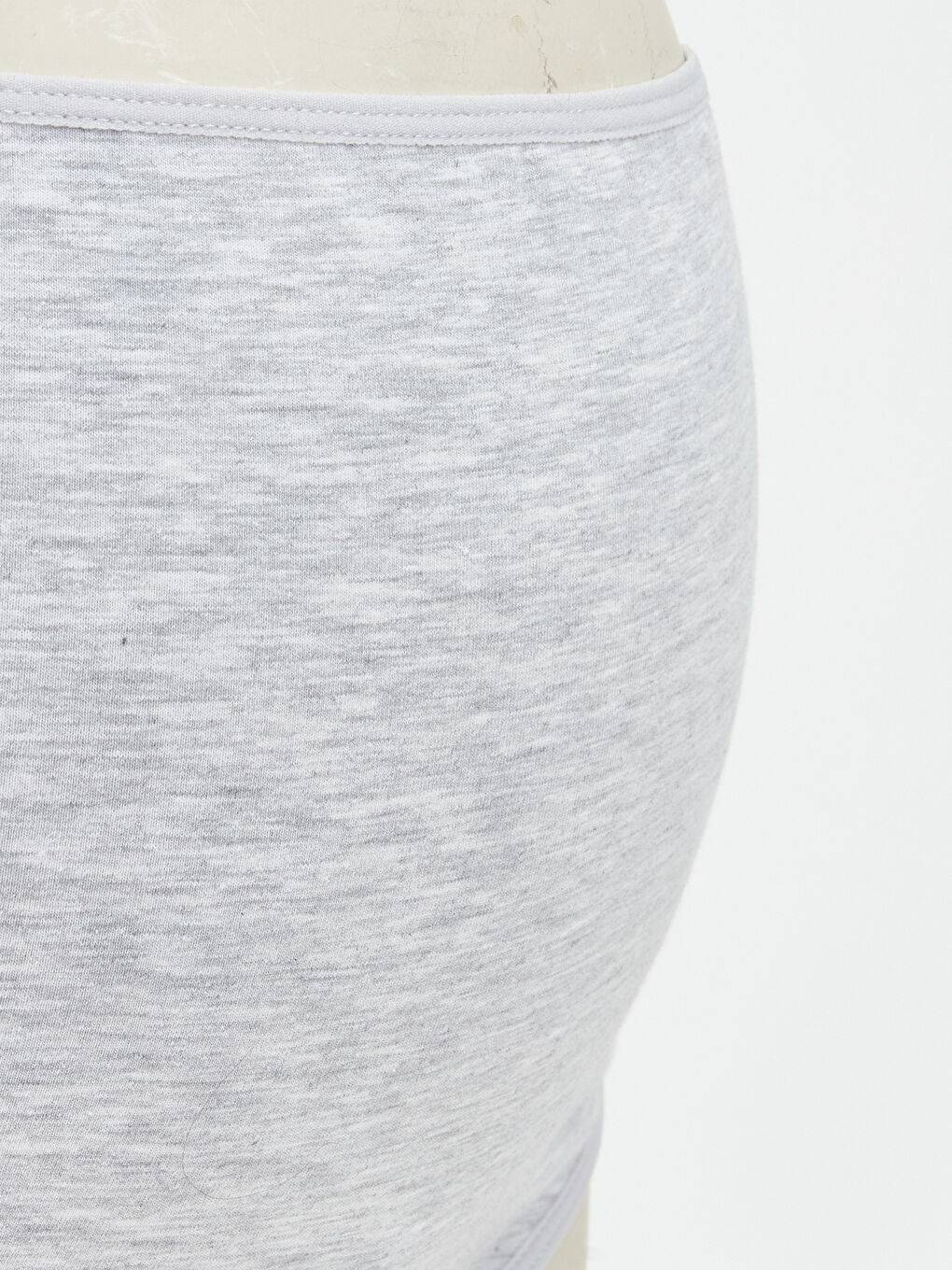 Gri Yüksek Bel Klasik Külot-2