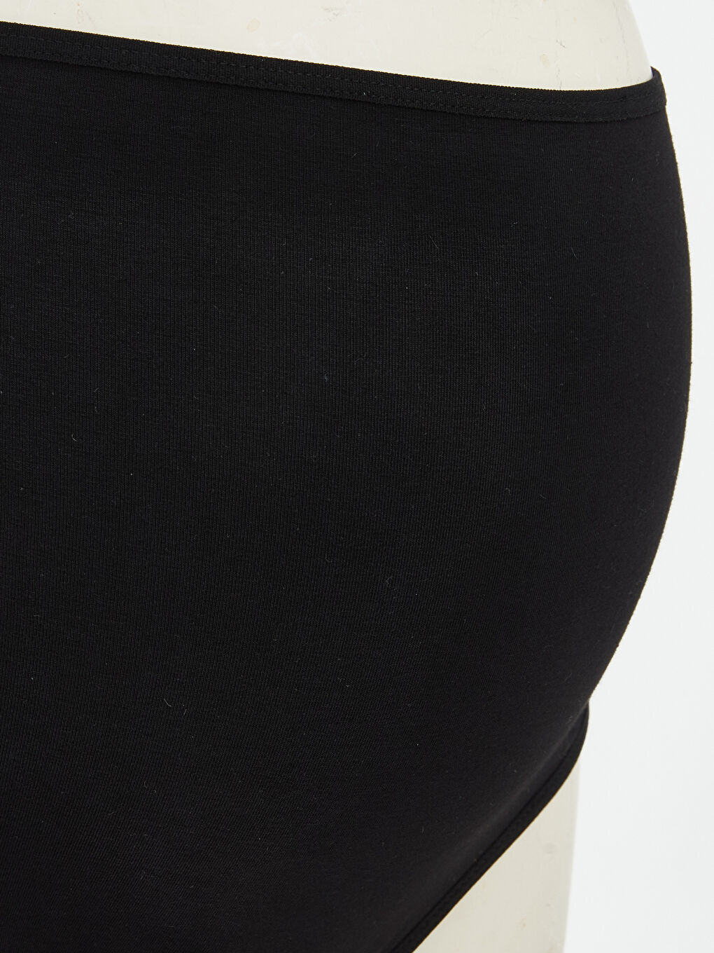 Siyah Yüksek Bel Klasik Külot-2