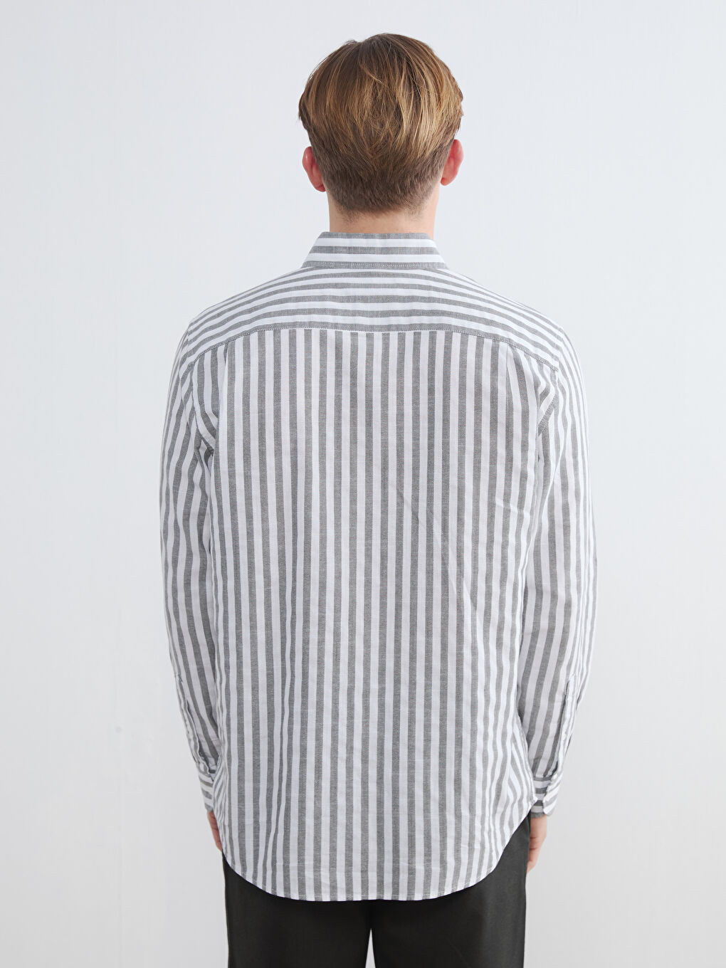 Regular Fit Striped Men's Shirt-3