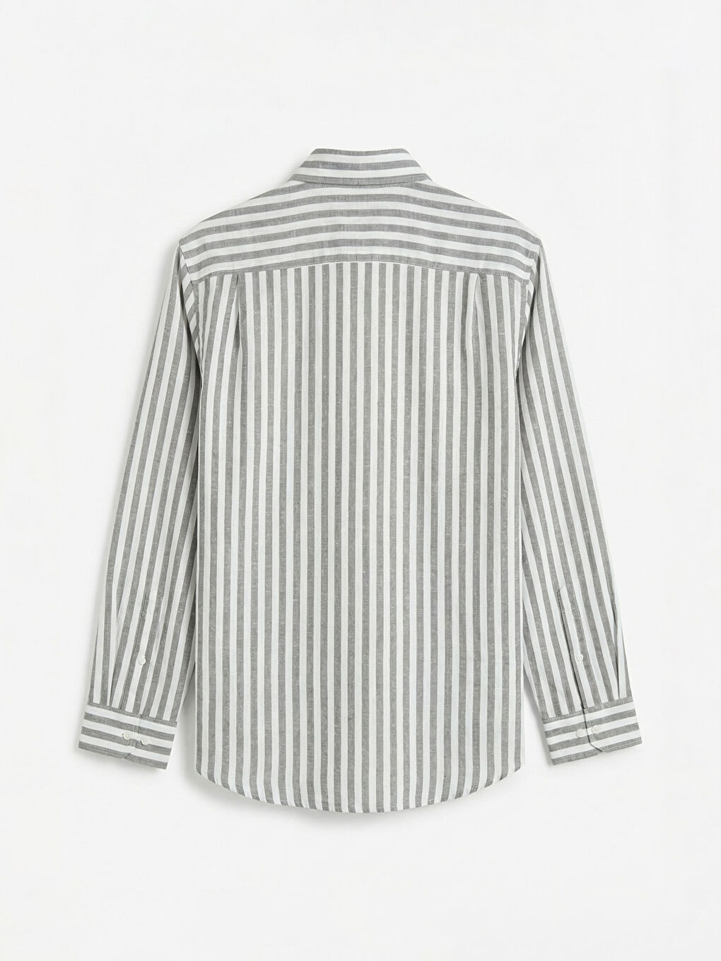 Regular Fit Striped Men's Shirt-5